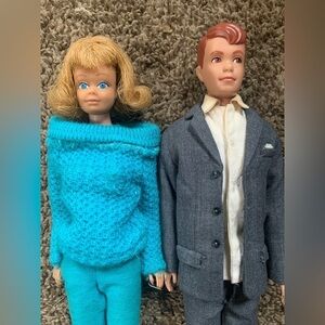 Vintage Collector’s Barbie Dolls – Midge & Allan Set